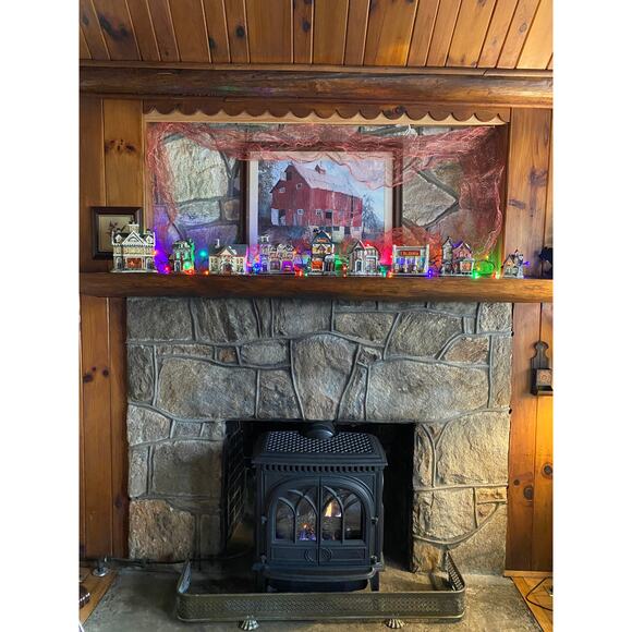 TOY SHOP Bisque China Christmas Village Building - Picture 11 of 11